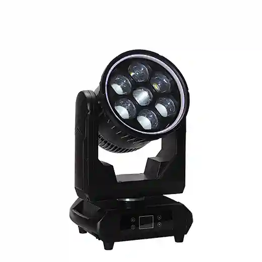 Waterproof IP Magnesium Alloy 7x60w BEE EYE Rotating Zoom LED Moving Head Light With LED Ring